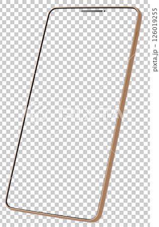 3D 材質_智慧型手機_黃色 3D 材質_智慧型手機_黃色 126019255