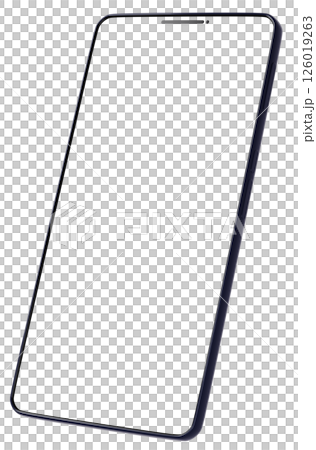 3D 材質_智慧型手機_黑色 3D 材質_智慧型手機_黑色 126019263