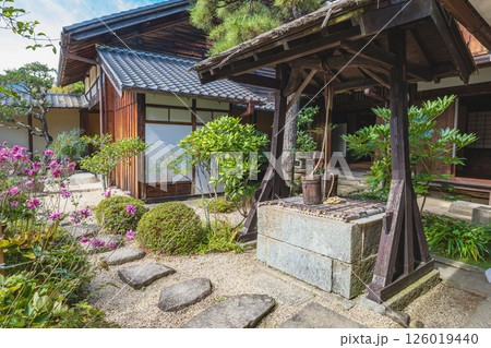 岐阜 岩村城下町 商家の井戸 126019440