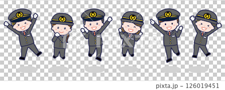 各人集合_興奮_司機 126019451