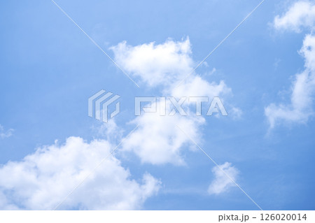 初夏の空 5月 夏 初夏 青空 素材 【東京都】 126020014