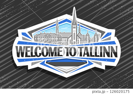 Vector logo for Tallinn Vector logo for Tallinn 126020175