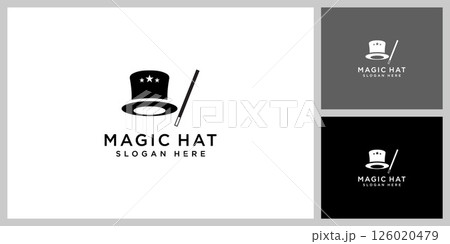 magic hat logo design template magic hat logo design template 126020479