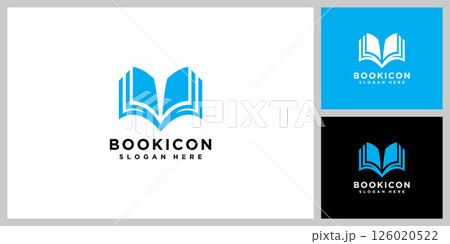 open book logo vector design template open book logo vector design template 126020522
