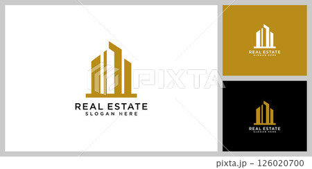 Building logo vector design template 126020700