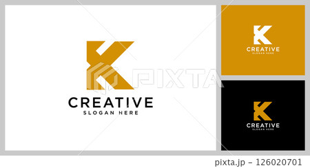 initial letter k logo vector design line style initial letter k logo vector design line style 126020701