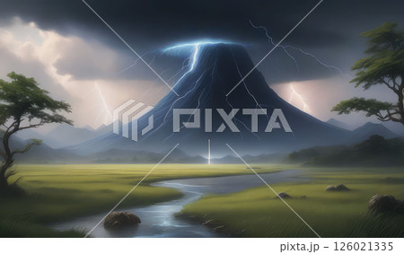 星空 ホシゾラ 月 126021335