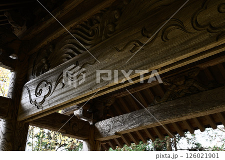 日本の木造建築　法龍寺 126021901