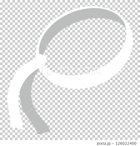 白色手巾和綁布的插圖 白色手巾和綁布的插圖 126022400