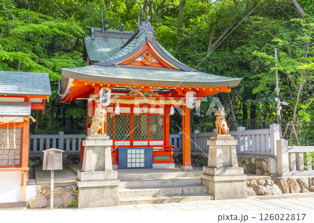 生田神社境内に鎮座する蛭子神社 生田神社境内に鎮座する蛭子神社 126022817