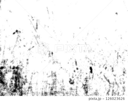 Black and white grunge. Distress overlay texture. Abstract surface dust and rough dirty wall background concept. Distress illustration simply place over object to create grunge effect. Vector EPS10. 126023626
