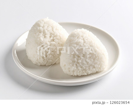おにぎり　塩むすび 126023654