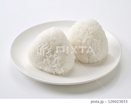 おにぎり　塩むすび 126023655
