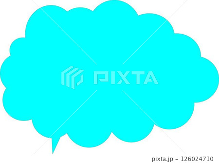 もくもく吹き出し もくもく吹き出し 126024710