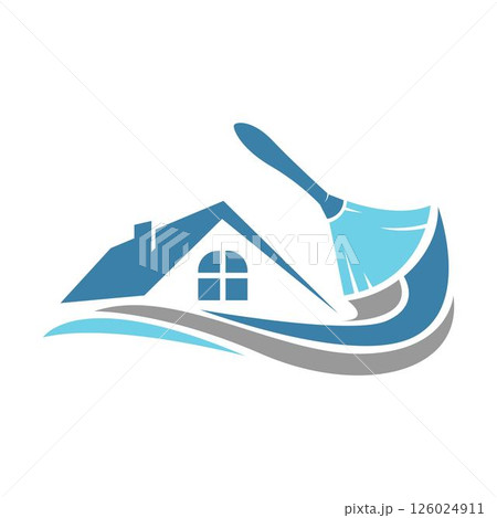 Paint logo icon design 126024911