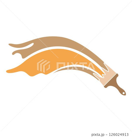 Paint logo icon design 126024913