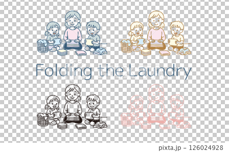 家庭折衣物 126024928