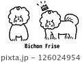 笑顔のビションフリーゼ 126024954