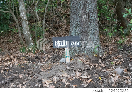 城山の山頂（六甲山地） 126025280