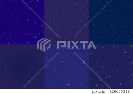 Starry night sky. A set of drawings of star constellations, white on a dark blue background. Illustration in a flat style. Abstract geometric design. The concept of heavenly wallpaper, background. Starry night sky. A set of drawings of star constellations, white on a dark blue background. Illustration in a flat style. Abstract geometric design. The concept of heavenly wallpaper, background. 126025818