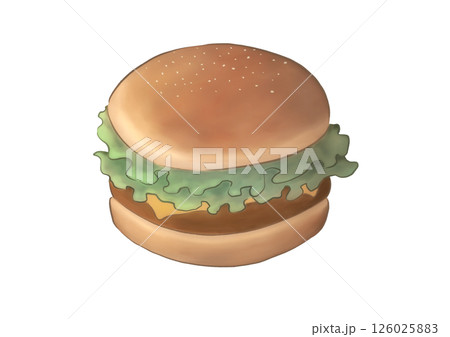 ハンバーガー 126025883