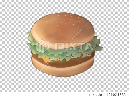 ハンバーガー 126025883