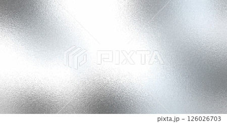 Silver foil texture background, light reflection Silver foil texture background, light reflection 126026703