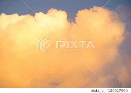 nature and landscape concept with twilight sky after sunset nature and landscape concept with twilight sky after sunset 126027909