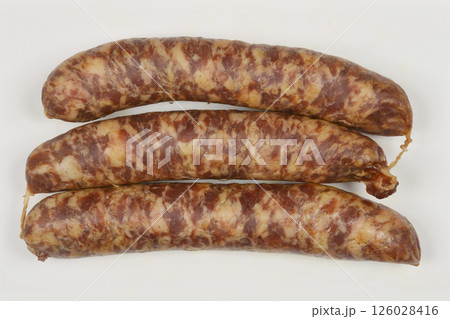 Raw sausages Raw sausages 126028416