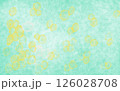 白い和紙に黄色の水玉 126028708