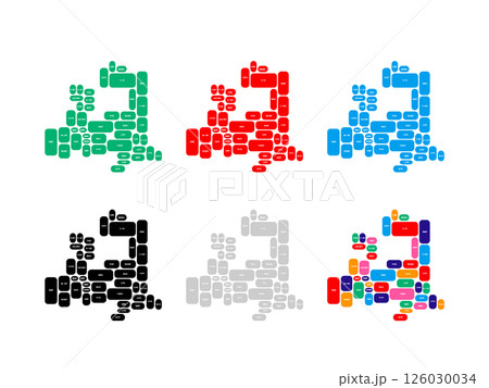 市町村入り地図＿青森県＿デフォルメ-08 126030034