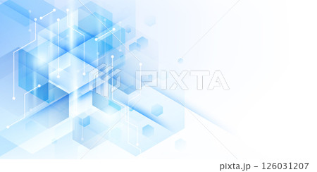 Abstract technology background, modern design vector illustration 126031207
