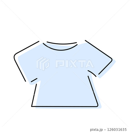 シンプルなTシャツ1 126031635