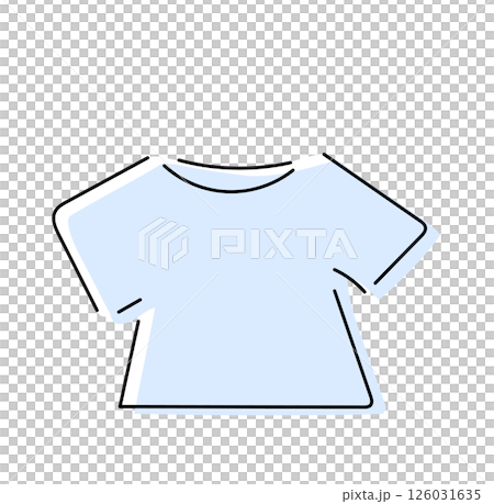 シンプルなTシャツ1 126031635