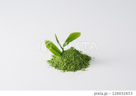 抹茶 新茶 粉末 126032653