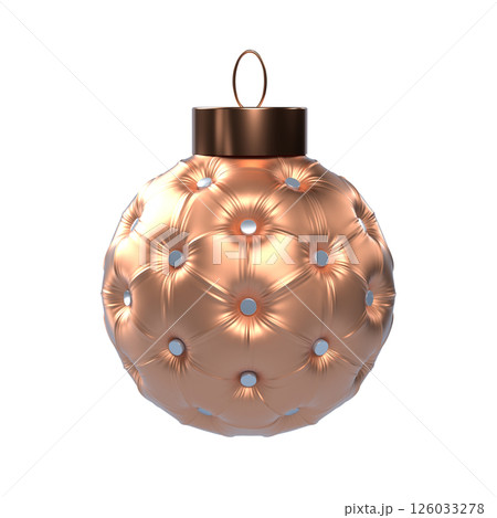 Gold Christmas Ball Gold Christmas Ball 126033278