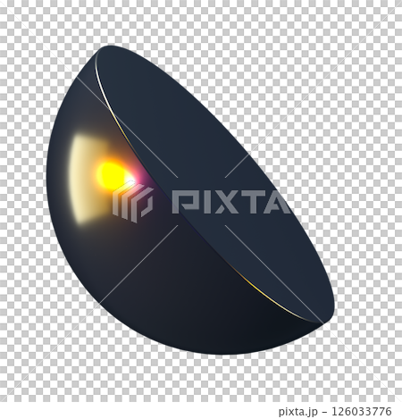 3d render primitive. Iridescent sphere, torus, cone, cube, tube. Glossy geometric shape 126033776