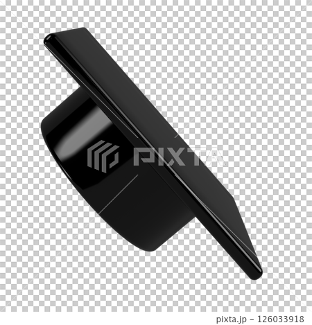 Graduation university or college 3d cap. 126033918