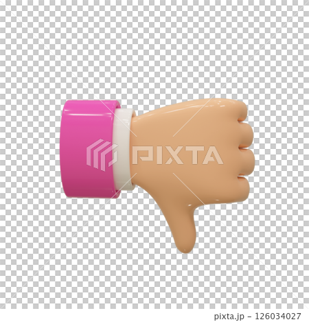 Hand 3d icon 126034027