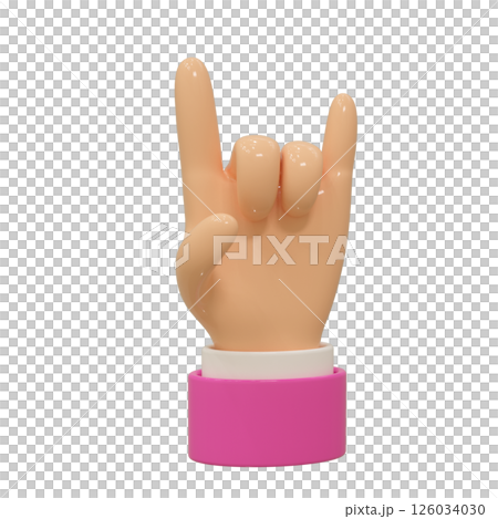 Hand 3d icon 126034030
