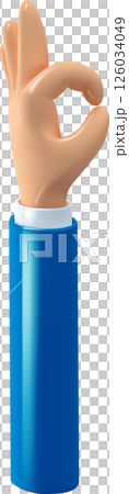 Hand 3d 126034049