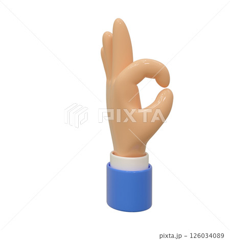 3d hand 126034089