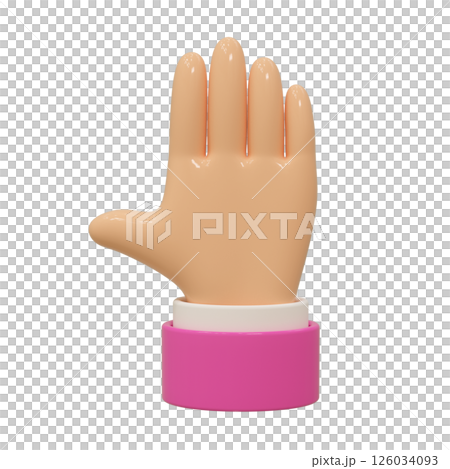 3d hand 126034093