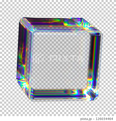 Transparent 3d Cube Transparent 3d Cube 126034464