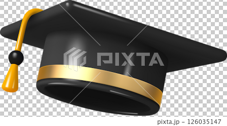 3d Graduation Cap 126035147