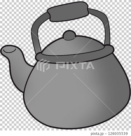 The illustration of a kettle 126035539