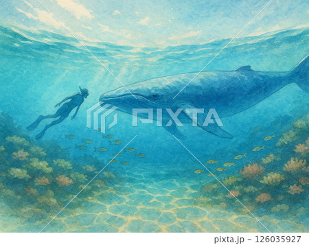シロナガスクジラに恋する 126035927