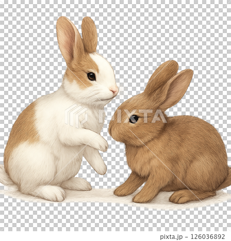 うさぎ うさぎ 126036892
