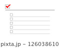 シンプルなToDoリスト 126038610