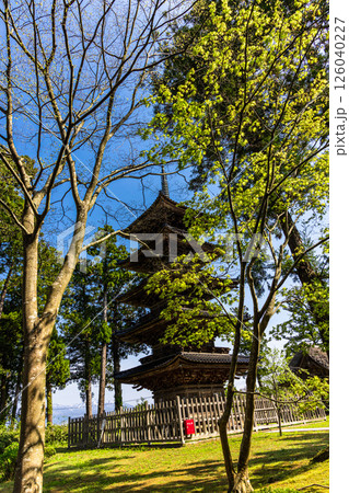 【新潟県_妙宣寺】新潟県内に現存する唯一の『五重塔』 春編 4月 【新潟県_妙宣寺】新潟県内に現存する唯一の『五重塔』 春編 4月 126040227